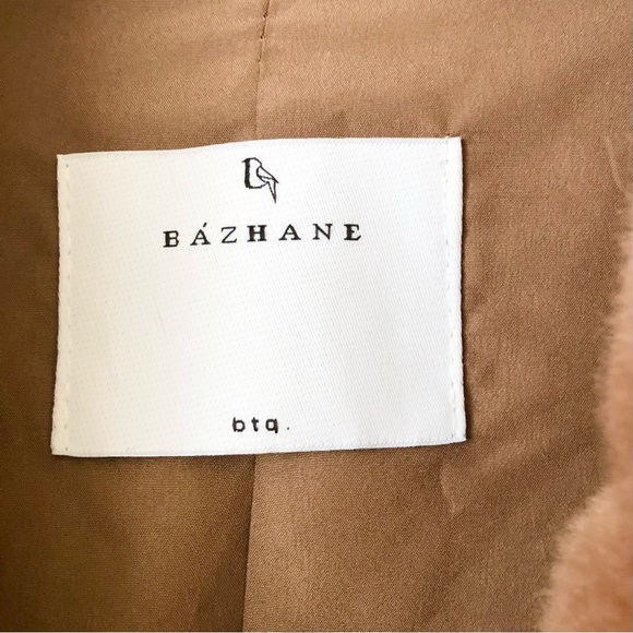btq Bazhane wool/alpaca blend Teddy double breast coat size US M Ukraine size 46 - Picture 12 of 12
